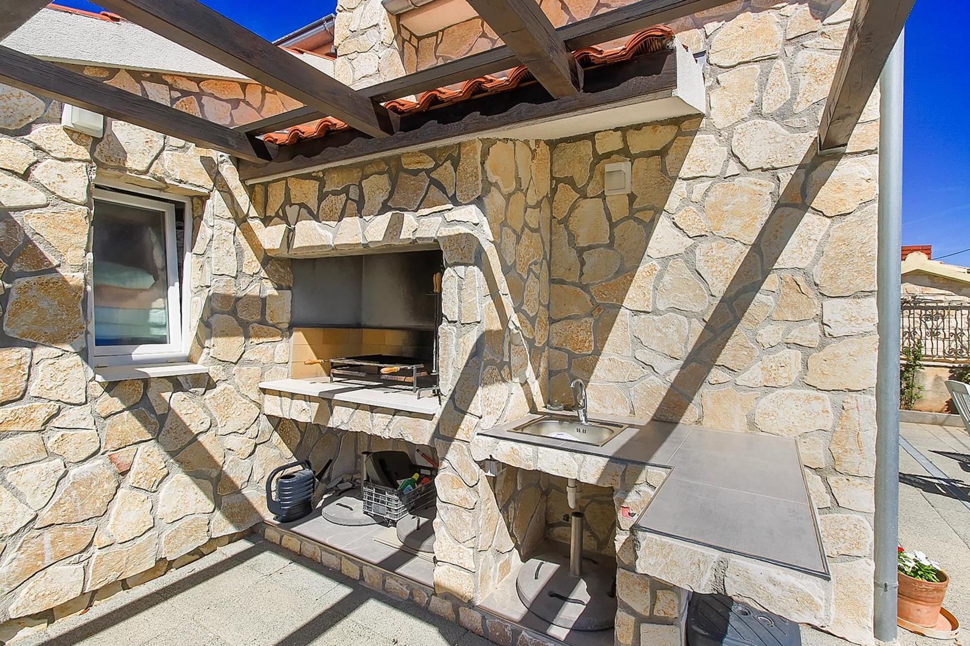 Apartamento Riva Isla Isla Krapanj Exterior foto